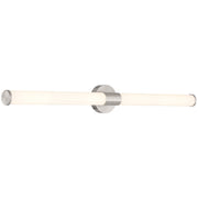 Retreat 36" LED Bath Vanity Light in Brushed Steel