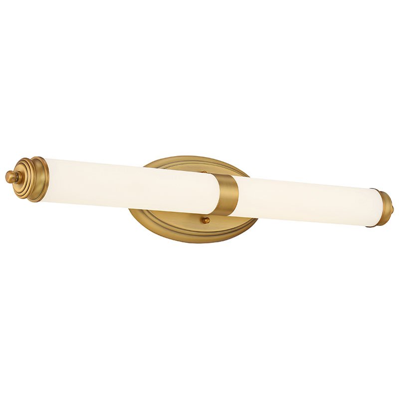 Madison 27.25" LED Bath Vanity Light in Brushed Gold