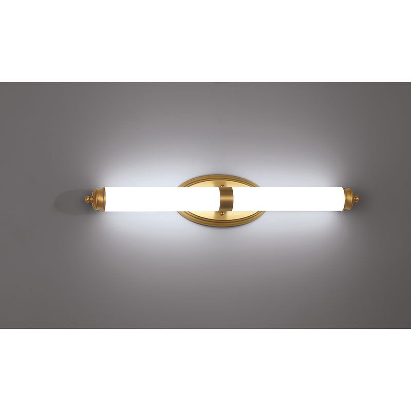 Madison 27.25" LED Bath Vanity Light in Brushed Gold