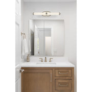 Madison 27.25" LED Bath Vanity Light in Chrome