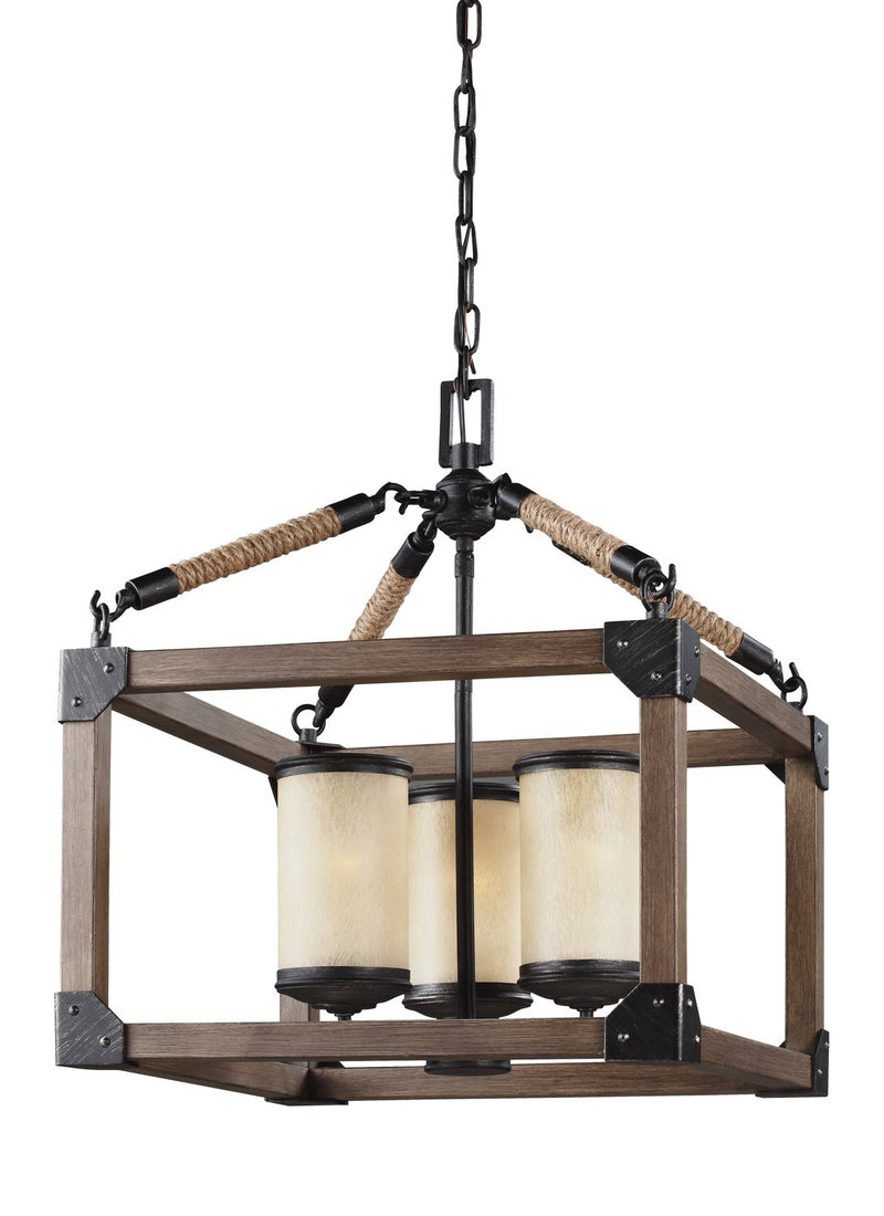 Dunning 3-Light Chandelier in Stardust