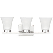Bayfield 3-Light Bath Vanity Light in Chrome