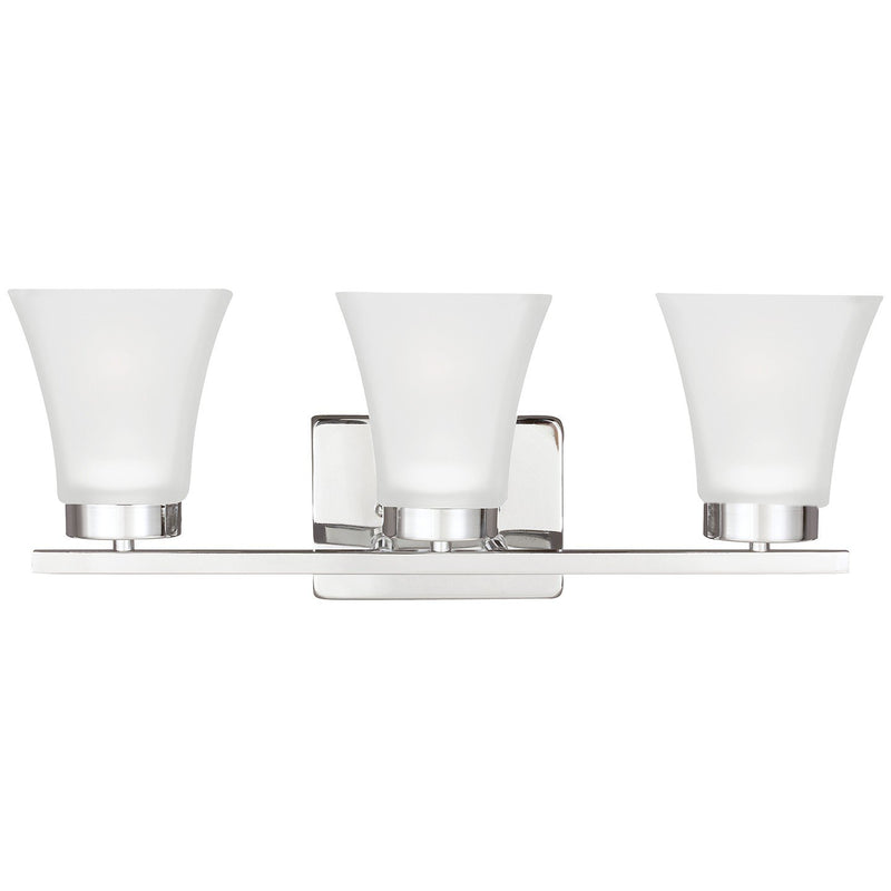 Bayfield 3-Light Bath Vanity Light in Chrome