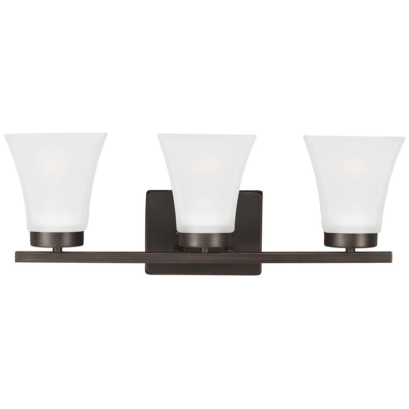 Bayfield 3-Light Bath Vanity Light in Bronze