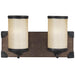 Dunning Two Light Wall / Bath in Stardust