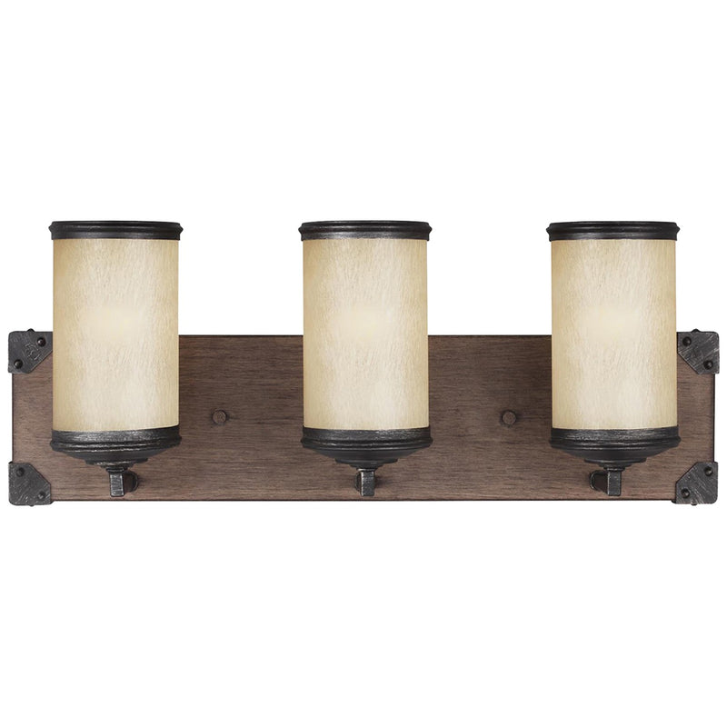 Dunning Three Light Wall / Bath in Stardust