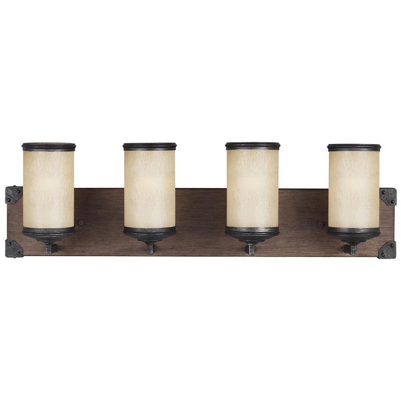 Dunning Four Light Wall / Bath in Stardust
