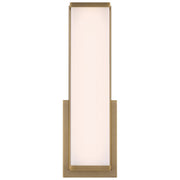 Citi Solo LED Bath Sconce in Antique Brushed Brass
