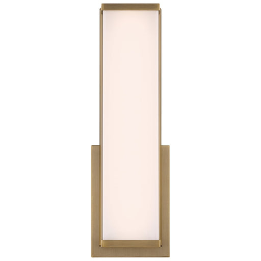 Citi Solo LED Bath Sconce in Antique Brushed Brass