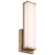 Citi Solo LED Bath Sconce in Antique Brushed Brass