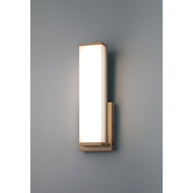 Citi Solo LED Bath Sconce in Antique Brushed Brass
