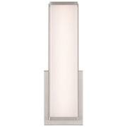 Citi Solo LED Bath Sconce in Brushed Steel