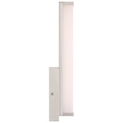 Citi Solo LED Bath Sconce in Brushed Steel
