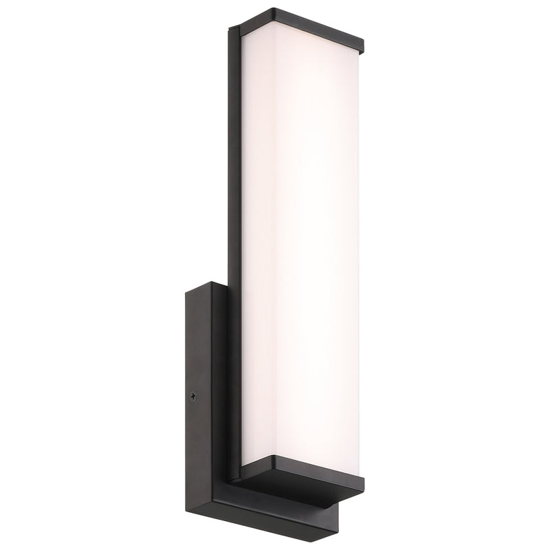 Citi Solo LED Bath Sconce in Matte Black