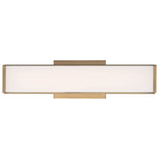 Citi 18" LED Bath Vanity Light in Antique Brushed Brass