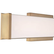 Citi 18" LED Bath Vanity Light in Antique Brushed Brass