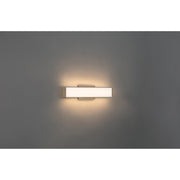 Citi 18" LED Bath Vanity Light in Antique Brushed Brass