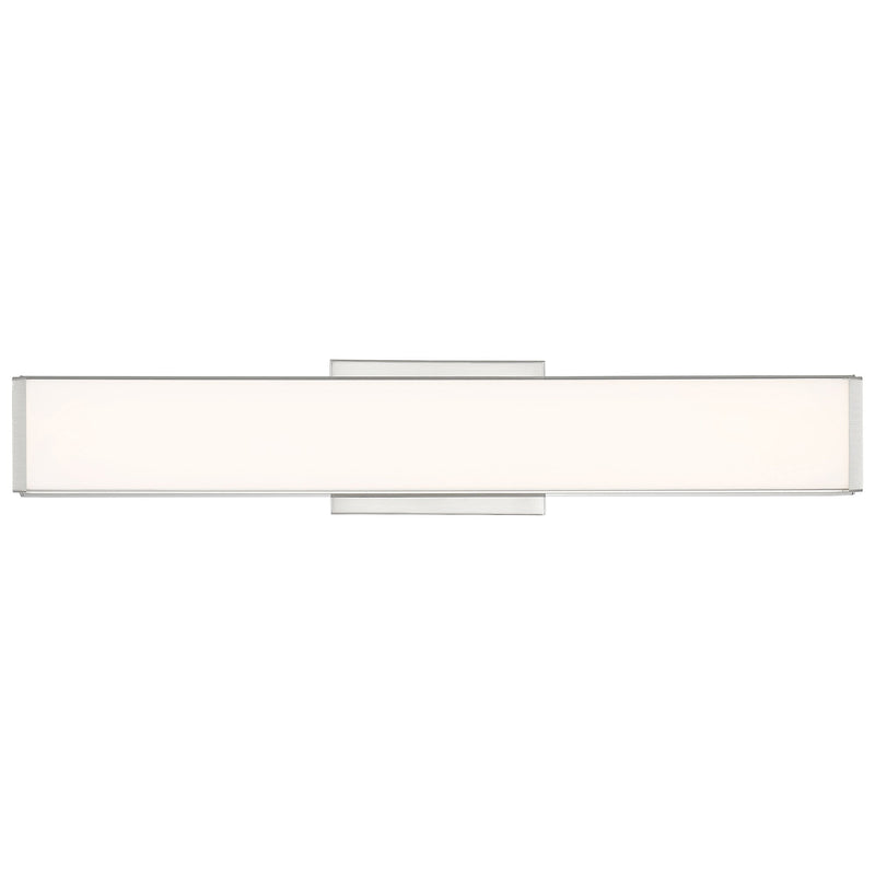 Citi 24.5" LED Bath Vanity Light in Brushed Steel