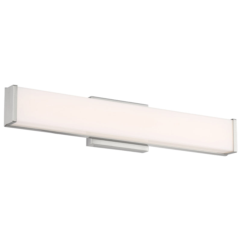 Citi 24.5" LED Bath Vanity Light in Brushed Steel