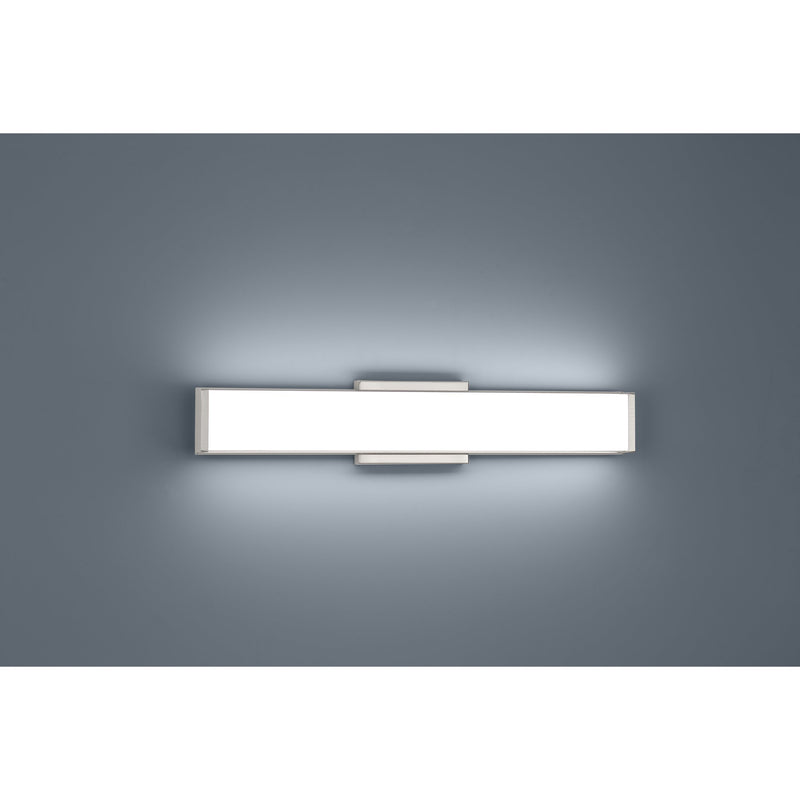 Citi 24.5" LED Bath Vanity Light in Brushed Steel