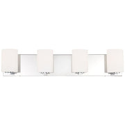 Oslo 4-Light LED Bath Vanity Light in Chrome