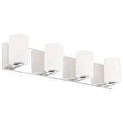 Oslo 4-Light LED Bath Vanity Light in Chrome