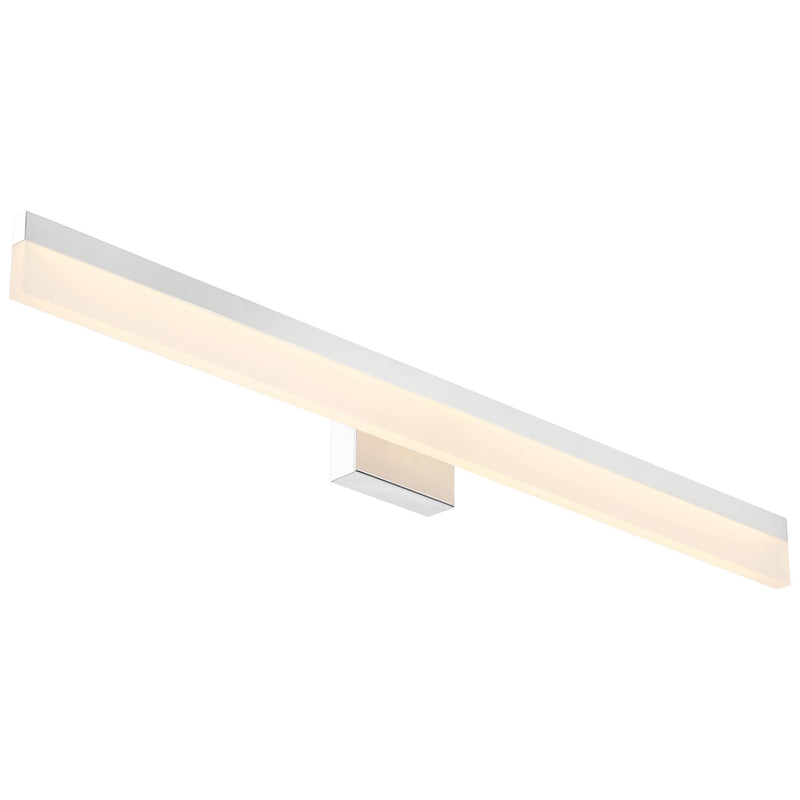 Loft Color Selectable 24" LED Bath Vanity Light in Chrome
