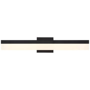 Loft Color Selectable 24" LED Bath Vanity Light in Matte Black