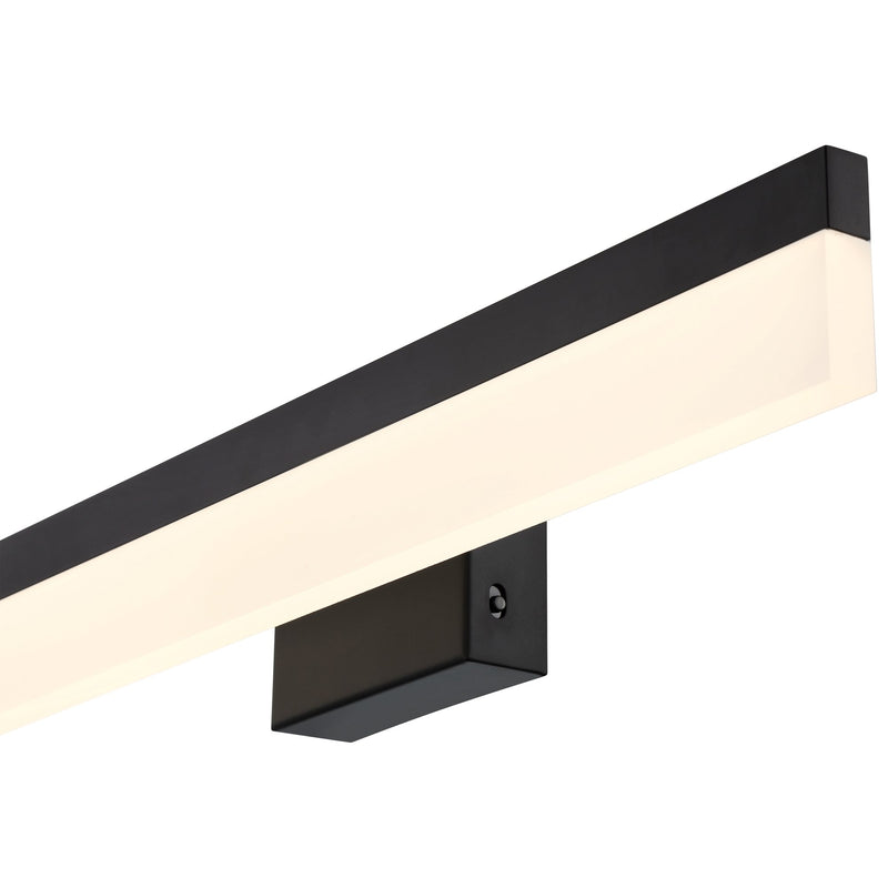 Loft Color Selectable 24" LED Bath Vanity Light in Matte Black