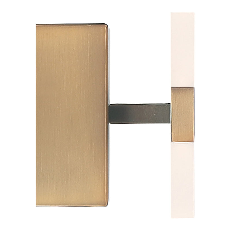 Netherton 18" LED Bath Vanity Light in Antique Brushed Brass