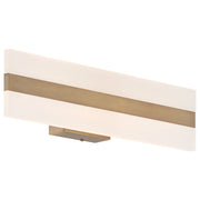 Netherton 18" LED Bath Vanity Light in Antique Brushed Brass