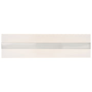 Netherton 18" LED Bath Vanity Light in Brushed Steel