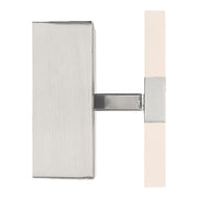 Netherton 18" LED Bath Vanity Light in Brushed Steel