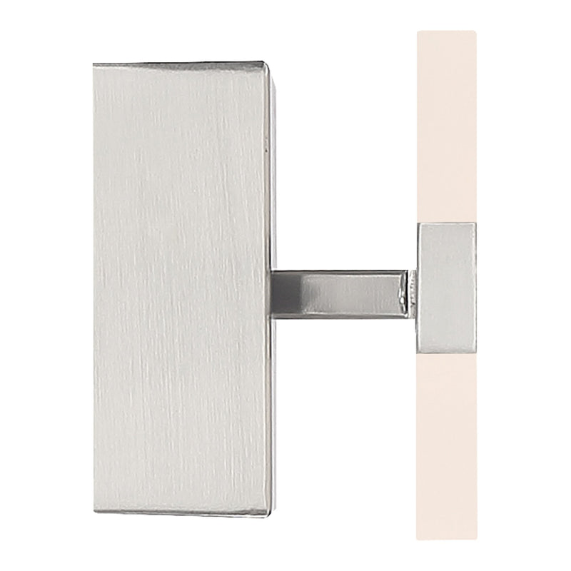 Netherton 18" LED Bath Vanity Light in Brushed Steel