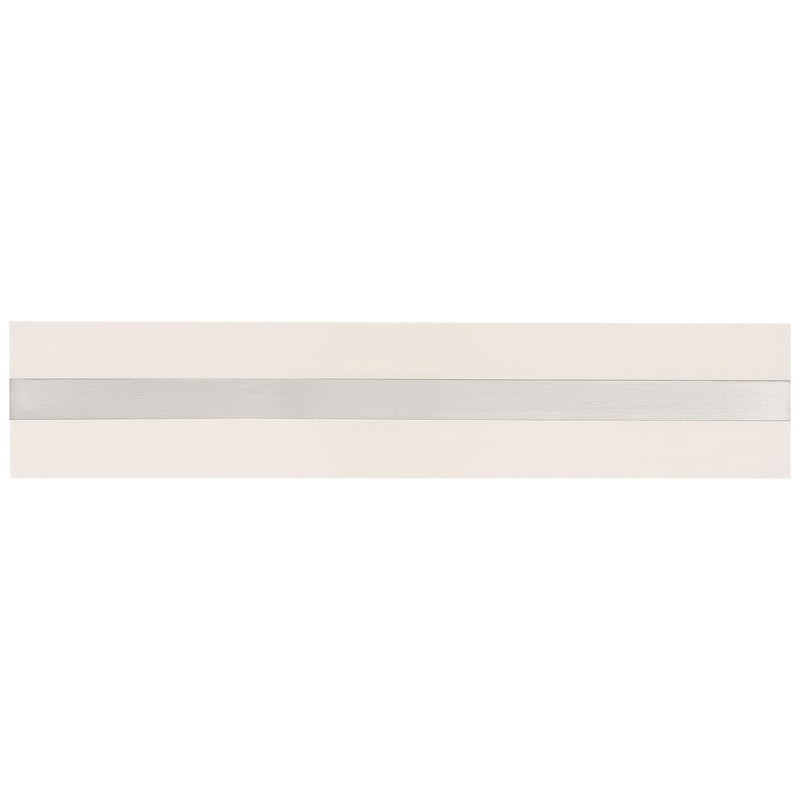 Netherton 24" LED Bath Vanity Light in Brushed Steel