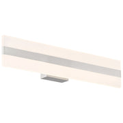 Netherton 24" LED Bath Vanity Light in Brushed Steel