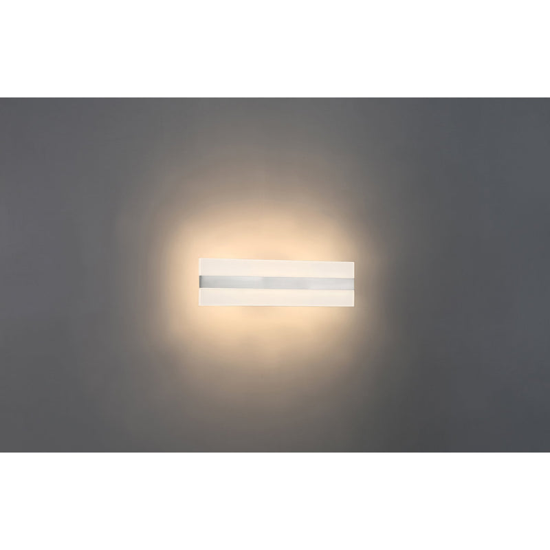 Netherton 24" LED Bath Vanity Light in Brushed Steel