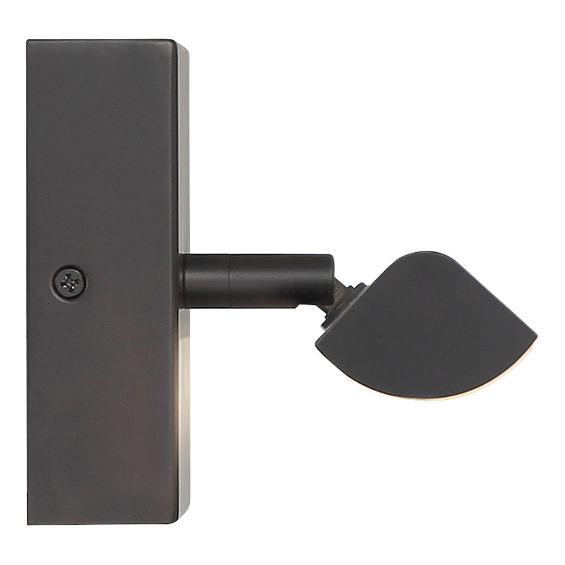 Float 36" LED Bath Vanity Light in Matte Black