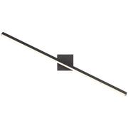 Float 36" LED Bath Vanity Light in Matte Black