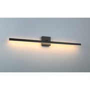 Float 36" LED Bath Vanity Light in Matte Black