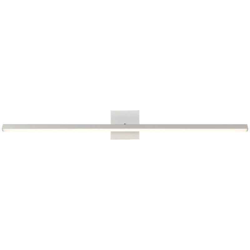Float 36" LED Bath Vanity Light in Silver