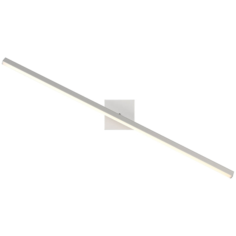 Float 36" LED Bath Vanity Light in Silver
