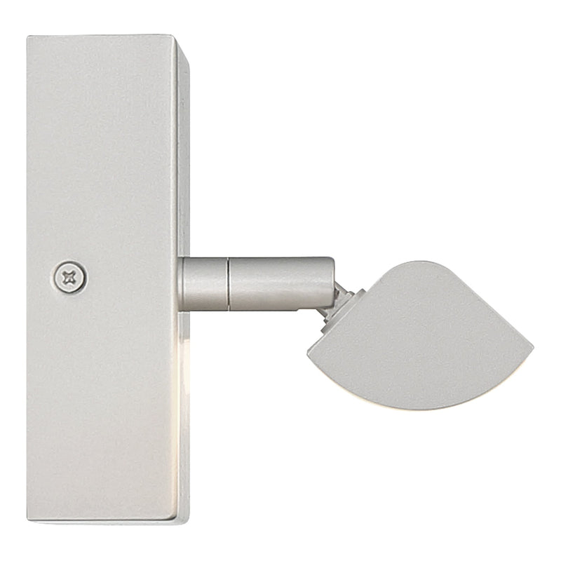 Float 36" LED Bath Vanity Light in Silver
