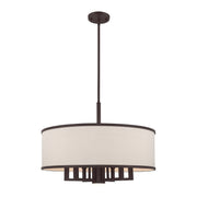 Park Ridge 24" Chandelier with Downlight in Bronze
