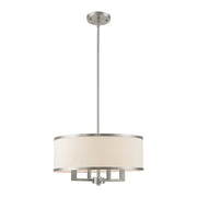 Park Ridge 4-Light Chandelier in Brushed Nickel