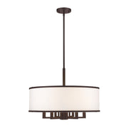 Park Ridge 24" Chandelier with Downlight in Bronze