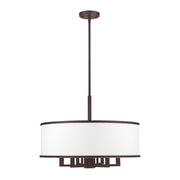 Park Ridge 24" Chandelier with Downlight in Bronze