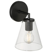 Katie Bath Sconce in Matte Black