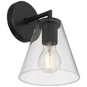 Katie Bath Sconce in Matte Black