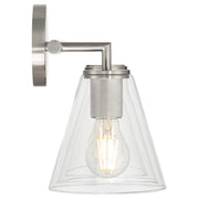 Katie 3-Light Bath Vanity Light in Brushed Steel